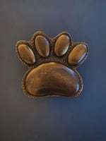 Load image into Gallery viewer, Brass Dog/Cat Door Knocker - Heritage Finish
