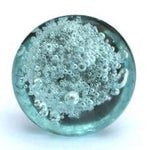 Load image into Gallery viewer, Aqua Bubble Glass Knob
